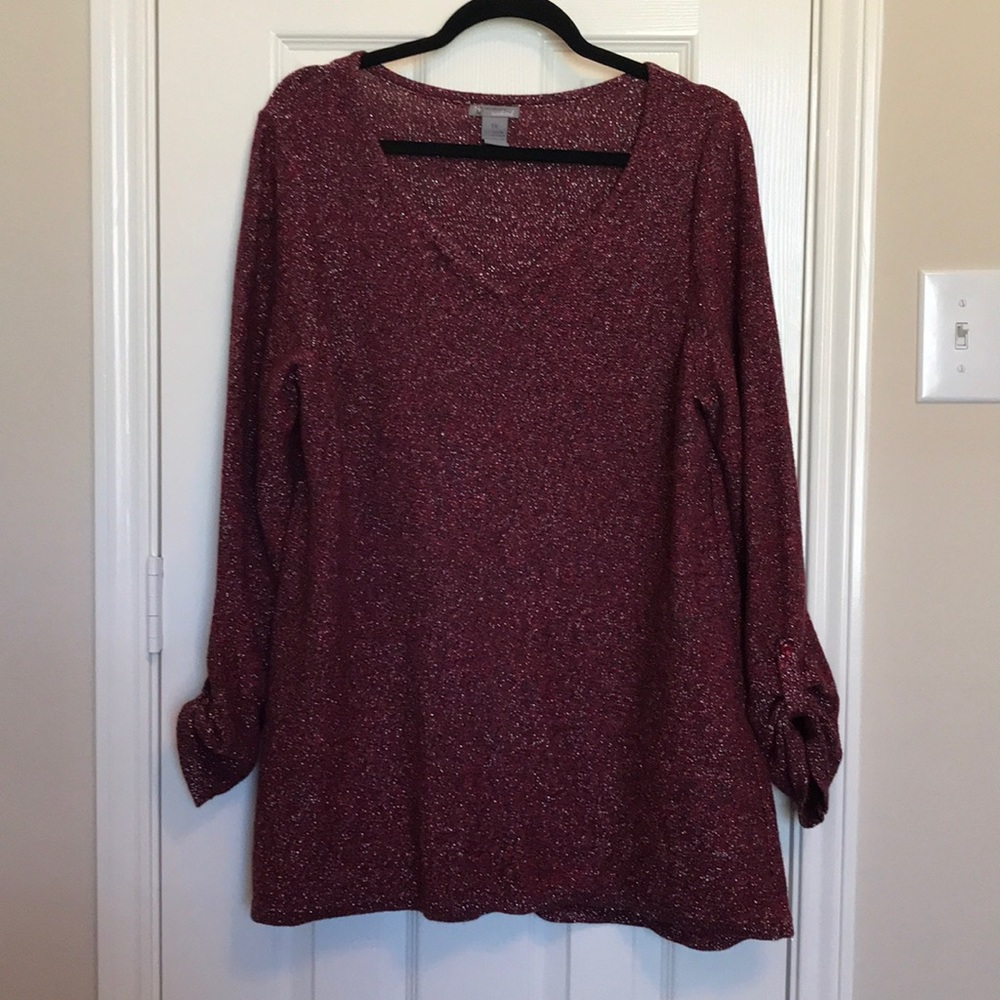 New Direction Sparkly Sweater